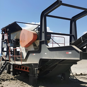 Di động 200tph AC động cơ Vàng khai thác mỏ Máy Nghiền hàm thực vật với động cơ rung màn hình đá cứng trạm nghiền di động cho quặng - Product Image 3