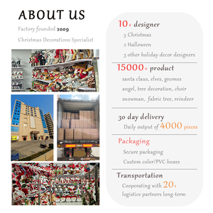 Bambola <span class=keywords><strong>di</strong></span> Natale in Feltro Personalizzata Stile Fattoria Vintage, Statuetta <span class=keywords><strong>di</strong></span> Babbo Natale - Product Image 5