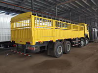 Camion cargo de clôture 6x4, prix usine en chine, camion avec remorque complète, bon prix, bien vendu en Somali et à dubaï