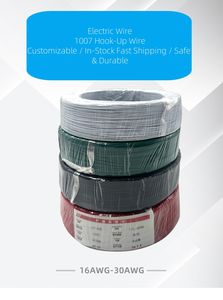 Faisceau de câblage UL 1007 pré-étamé 20-30AWG - Assemblage de câbles OEM pour batteries au lithium, batteries externes et éclairage LED - Product Image 6