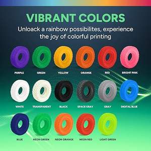 Filament <span class=keywords><strong>3D</strong></span> TPU, Matières Premières, Filamento TPU, Impresora <span class=keywords><strong>3D</strong></span>, TPU-95A, <span class=keywords><strong>Bobine</strong></span> en Plastique, 1,75 mm, 1 kg, Matériaux d'Impression - Product Image 5