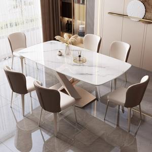 Vente en gros d'usine de tables et de chaises de restaurant en marbre de luxe pour les hôtels étoilés - Product Image 1