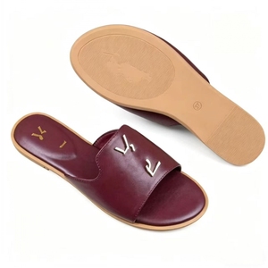 <span class=keywords><strong>Sandalias</strong></span> <span class=keywords><strong>Planas</strong></span> Cómodas para <span class=keywords><strong>Mujer</strong></span> 2025, <span class=keywords><strong>Sandalias</strong></span> de Moda para Exteriores, Pantuflas, <span class=keywords><strong>Sandalias</strong></span> de Verano para <span class=keywords><strong>Mujer</strong></span>, Babuchas de <span class=keywords><strong>Cuero</strong></span> Suave - Product Image 6