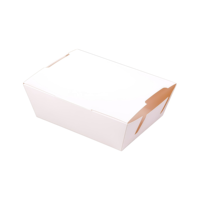 Boîte d'emballage à emporter pour hot-dogs coréens en matériaux recyclés avec impression personnalisée et fermeture magnétique, idéale pour les aliments pour bébés