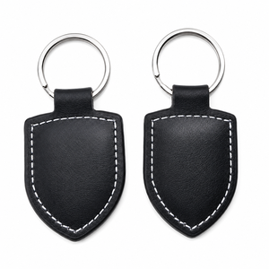 Llavero NFC de Cuero Personalizado, Etiqueta Inteligente NTAG213, <span class=keywords><strong>Tarjeta</strong></span> de Visita Digital para Regalos Empresariales, Compartir Contactos y Sitios Web - Product Image 4
