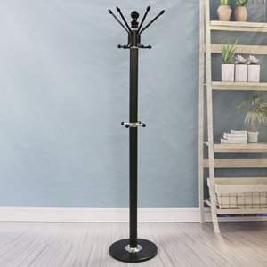 <span class=keywords><strong>Porte</strong></span>-sacs et <span class=keywords><strong>porte</strong></span>-vêtements multifonctionnel à double niveau <span class=keywords><strong>en</strong></span> acier moderne et minimaliste pour la maison et le garage - Product Image 5