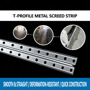 Perfil <span class=keywords><strong>de</strong></span> esquina metálico perforado Plaster Beacon Premium B6 <span class=keywords><strong>de</strong></span> 2.4m y 2.5m - Product Image 4