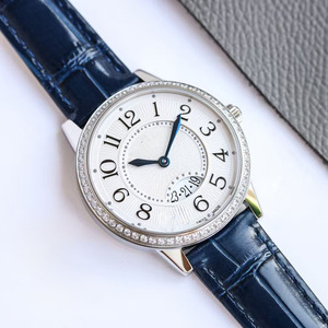 Montre-bracelet mécanique automatique élégante et haut de gamme avec affichage du calendrier, incrustée de moissanite, bracelet de 20 mm, idéale pour les rendez-vous - Product Image 1