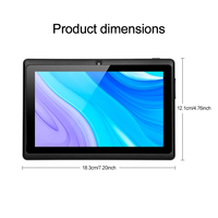 Tablette 7 pouces Google Android 11/12/13 Tab 3500mAh/ 3.7V Tablette pour enfants 1024x600 Pixels IPS G + P Écran