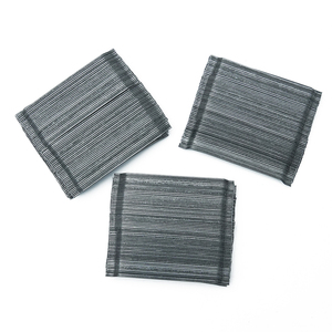 מותאם אישית מיקרו <span class=keywords><strong>rebar</strong></span> בטון חיזוק פלדה מיוחד קצה וו סוג חוט סיבי פלדה בשורה מחיר סיבים פלדה לכל טון - Product Image 3