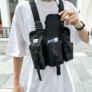 Sac de poitrine utilitaire pour sports de plein air, sac tactique EDC, gilet de poitrine pour hommes et femmes - Product Image 5