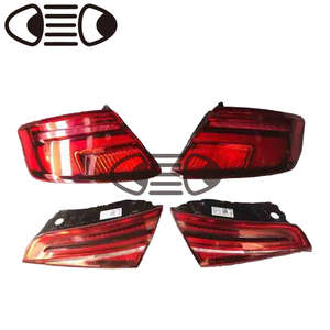 Fanali posteriori a LED sequenziali TUZHIHAO di alta qualità per <span class=keywords><strong>Audi</strong></span> <span class=keywords><strong>A6</strong></span> Avant 2005-2011, lente rossa, temperatura colore 3000K, lunga durata - Product Image 3