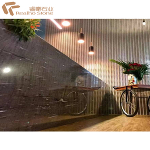 <strong>Chocolate</strong> Brown Dolomite Fossil Marble <strong>Slabs</strong> Polished Surface Eco-Friendly Waterproof Modern Design for Indoor Use Big <strong>Slab</strong> - Product Image 2