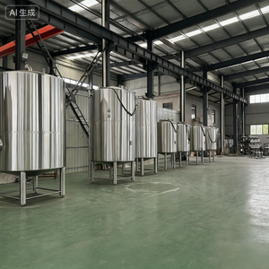 סיטונאי של מוצרים חדשים נירוסטה 100l-10000l אחסון יחיד שכבה - Product Image 3