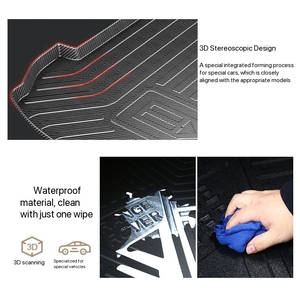 <span class=keywords><strong>Tappetini</strong></span> per Bagagliaio in TPE Adatti per <span class=keywords><strong>Nissan</strong></span> New Sylphy, <span class=keywords><strong>Qashqai</strong></span>, Teana, X-Trail, Kicks, Tiida, Terra, Patrol, Livina, Bluebird - Product Image 4