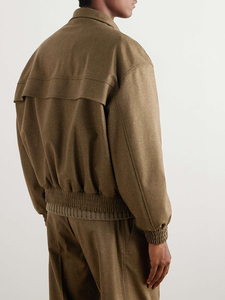 เสื้อแจ็คเก็ตทำงานฤดูหนาวสำหรับผู้ชาย เป็นมิตรกับสิ่งแวดล้อม ระบายอากาศได้ดี สวมใส่สบาย ผลิตจากโพลีเอสเตอร์/ผ้าฝ้าย อุ่น กันลม ทนทาน น้ำหนักเบา - Product Image 3