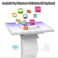 Киоск самообслуживания для запросов, цифровая вывеска и дисплей, навигационный киоск для торговых центров, 43 дюйма