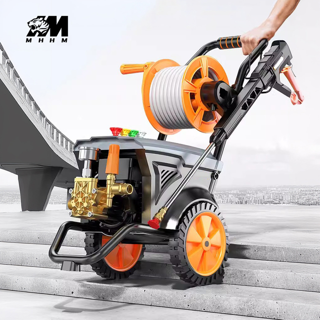 New Getting Smaller and Quieter Care Supplies Pump Electric Washing Machine Easy to Move High Power Car Washer