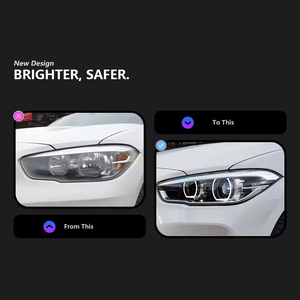 Fari a LED per <span class=keywords><strong>BMW</strong></span> Serie 1 <span class=keywords><strong>F20</strong></span> <span class=keywords><strong>2015</strong></span> 2016 2017 2018, Gruppo Fari 120i 125i M135i M140i <span class=keywords><strong>F20</strong></span>, Luci Diurne a LED - Product Image 6