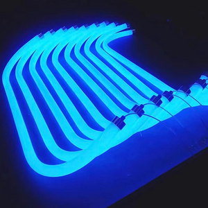 Customized DIY Acrylic Rectangle Oval Irregular Shape 360Degree Illuminate RGB <b>Chandelier</b> LED Tube for Mall Hall <b>Lighting</b> - Product Image 5