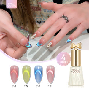 Miss Gooey <span class=keywords><strong>Vernis</strong></span> Gel Effet Œil de Chat Double Lumière Arc-en-ciel 4 Couleurs Sans HEMA Professionnel Fabricant de <span class=keywords><strong>Vernis</strong></span> Gel UV Vente en Gros - Product Image 3