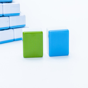 <b>Mahjong</b> <b>Set</b> Machine Printed Blue Green 36-44 Automatic For Chess Card Entertainment Universal Use - Product Image 5