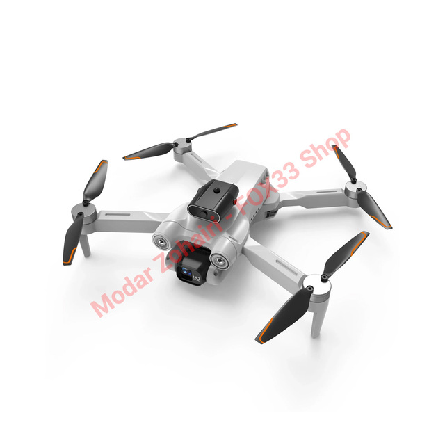 Efficient GPS Outdoor Drone Brushless Motor Foldable Dual Batteries 3-axis Gimbal Camera Wide-Angle Lens Extended Flight Time