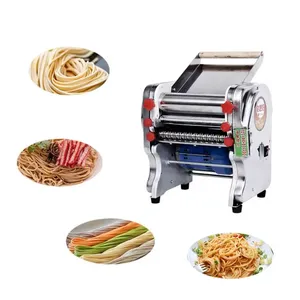 Machine à pâtes électrique en acier inoxydable, facile à utiliser, pour la fabrication de pâtes et de nouilles, pour un usage domestique et commercial de petite taille - Product Image 3