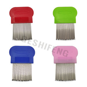 Outils de toilettage pour chiens, peignes à poils longs en acier inoxydable, éliminent les petits poux pour chiens/chats/petits animaux - Product Image 6