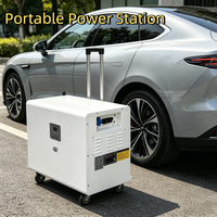 BH-16KWH 51.2V 12kw LiFePO4 Station d'alimentation solaire tout-en-un pour véhicules électriques hors réseau, alimentation mobile, communication CAN pour voitures