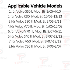 Rétroviseur latéral de voiture TMPRO avec <span class=keywords><strong>clignotant</strong></span> séquentiel pour Volvo S60 I C30 S80 II V70 II S40 II V50 C30 II, lampe indicatrice <span class=keywords><strong>LED</strong></span> - Product Image 3