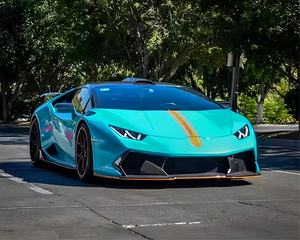 Para aplicar a <span class=keywords><strong>Lamborghini</strong></span> <span class=keywords><strong>Hurricane</strong></span> LP610 LP580V patrón forjado gran barra delantera y trasera de fibra de carbono rodeada - Product Image 4