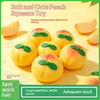 Nouveaux Squishies Tendances en Ligne : Oeufs en Peluche aux Formes de Fraise, Canard, Mandarine, Ananas, Fromage, Pêche – Jouets Anti-Stress aux Motifs Fruitées Variés