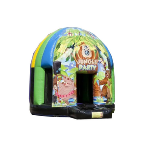 Comercial al aire libre Jungle Animal inflable Disco Dome Bounce House Party Bouncer Jumping Bouncy Castle para la venta - Product Image 1