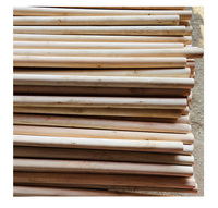 Produits moins de 1 dollar Chine gros balais manche en bois naturel bûches de bois rondes pour balais et vadrouilles