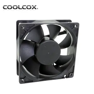CoolCox 120x120x38mm DC Axial Fan 12038 Suitable For Power Chassis Industrial PC ESS