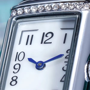 Fashionable Luxury Custom Women's <b>Watch</b> Lady's 3ATM Waterproof Quartz Montre Simple <b>Diamond</b> Crystal Square Case Pearl Leather - Product Image 3