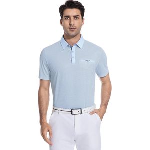 Polo de Golf Personalizado para Hombre, Manga Corta, Secado Rápido, Estampado, con Bolsillo - Product Image 2