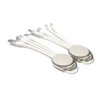 Câble de charge USB universel 3-en-1 écologique 2.4A tressé avec porte-clés pour ordinateur et lecteur de codes-barres (Type-C/micro USB)
