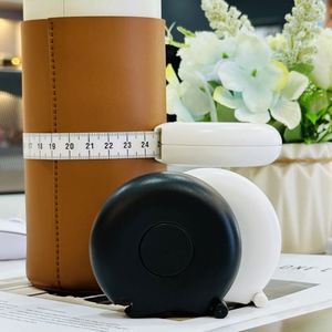 ตลับเมตรแบบพกพา 2 เมตร สีดำขาว ลายสามวงกลม สำหรับงานเย็บผ้า - Product Image 4