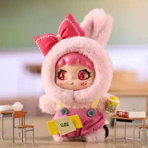 Alla moda carino per principessa orso peluche portachiavi ciondolo di alta qualità PP cotone Super morbido Stress sollievo regalo per la casa/auto - Product Image 4