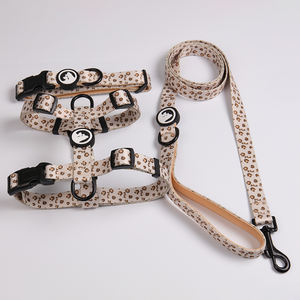 卸売パーソナライズされたペットハーネス犬のベストハーネスカスタムロゴ調節可能な通気性のあるHスタイルの犬のハーネス - Product Image 1