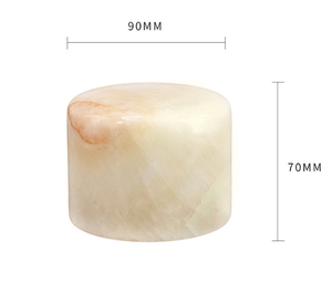 Lampe à huile en marbre naturel violet XY, lumière douce, rechargeable par contact, luxe créatif, ambiance, décoration de la maison - Product Image 6
