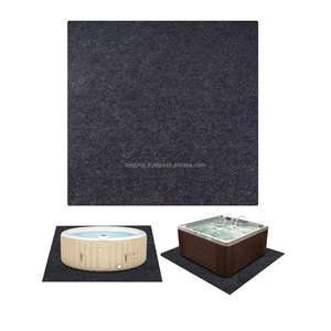 แผ่นรองพื้นอ่างน้ำร้อนคุณภาพสูง รูปทรงสี่เหลี่ยมผืนผ้า ขนาด 75 นิ้ว กันน้ำ กันลื่น ผลิตจากวัสดุ PET เป็นมิตรกับสิ่งแวดล้อม ใช้ในบ้านได้ ซักล้างทำความสะอาดได้ - Product Image 6