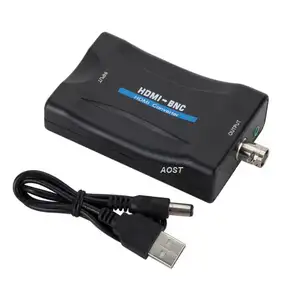 1080P/720P HDMI to BNC Video Converter with Audio for Security Camera CCTV Monitor BNC to HDMI Adapter