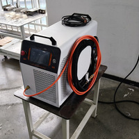 Nouvelle machine de soudage à fibre laser portative et écologique de 700W/800W, refroidie par air, pour aluminium, fabriquée en Chine, vente chaude