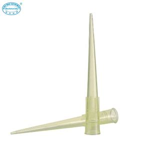 ปลายปิเปตขนาดเล็กสำหรับฟินน์และกิลสันปิเปตต์สำหรับห้องปฏิบัติการสีเหลืองแบบใช้แล้วทิ้ง200ul แบบใส - Product Image 2