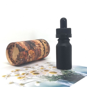 Envase para Aceite Capilar de 30 ml, Botella de Vidrio Esmerilado Cosmético con Gotero Negro Mate y Tapas Negras a Prueba de Manipulación - Product Image 6