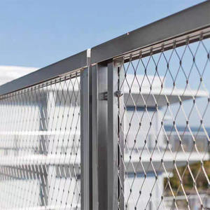 Eslabón <span class=keywords><strong>de</strong></span> cadena <span class=keywords><strong>de</strong></span> <span class=keywords><strong>malla</strong></span> <span class=keywords><strong>de</strong></span> alambre <span class=keywords><strong>de</strong></span> diamante portátil sostenible fácilmente ensamblado Cercado temporal - Product Image 2