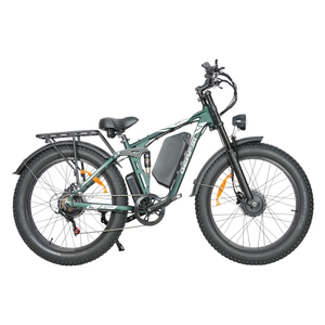 Motor dual de 3000W, batería de 52V 32AH, rango de 100KM, neumático grueso de 26x4 ", freno hidráulico Shimano 21S - Product Image 6